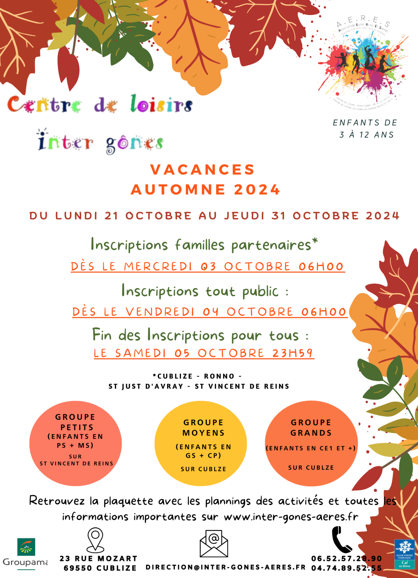 Affiche automne 24